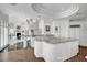 Spacious kitchen featuring granite countertops, an island, and abundant cabinetry at 2705 Crystal Beach Dr, Las Vegas, NV 89128