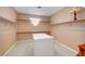 Bright walk-in closet with shelving and island with drawer storage at 2705 Crystal Beach Dr, Las Vegas, NV 89128
