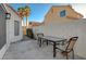 Private backyard features a patio area, perfect for outdoor dining and relaxation at 2914 Luminous Ct, North Las Vegas, NV 89032