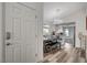 Inviting entryway that leads to a stylish dining room and updated kitchen beyond at 2914 Luminous Ct, North Las Vegas, NV 89032
