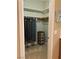 Well-organized closet with storage shelving and ample hanging space at 3609 Citrus Heights Ave, North Las Vegas, NV 89081
