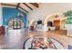 Elegant community center lobby with high ceilings, grand arches, and stylish decor at 3609 Citrus Heights Ave, North Las Vegas, NV 89081