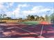 Outdoor tennis court with a well-maintained surface and ample space for recreational play at 3609 Citrus Heights Ave, North Las Vegas, NV 89081