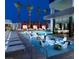 Beautiful pool with lounge chairs and seating at 4381 W Flamingo Rd # 1019, Las Vegas, NV 89103