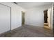 Bright bedroom features a large closet and an ensuite bathroom at 4431 Bennett Dr, Las Vegas, NV 89121