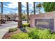 Welcome to Jasmine Ranch! Gorgeous sign in a well maintained landscape at 5855 Valley Dr # 2108, North Las Vegas, NV 89031