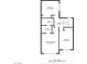 Second floor layout with primary bedroom, bedrooms, and bathrooms at 6412 Big Pine Way, Las Vegas, NV 89108