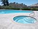 Community pool featuring a jacuzzi and pool at 6412 Big Pine Way, Las Vegas, NV 89108