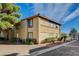 Corner of the building shows the exterior with landscaping and a sidewalk nearby at 7300 Pirates Cove Rd # 2087, Las Vegas, NV 89145