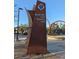 Close up view of park sign showing 'Mountain's Edge Regional Park' at 7731 Ornamento Way, Las Vegas, NV 89179