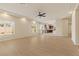 Bright and airy living space with large windows offering backyard views at 9853 Russian Hill St, Las Vegas, NV 89141