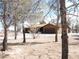 Serene single-story home surrounded by desert trees and landscaping offering peace and privacy at 1081 Pluto St, Pahrump, NV 89048