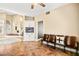 Bright bonus room that features a built-in cabinet and direct access to other main living spaces at 2021 Summit Pointe Dr, Las Vegas, NV 89117