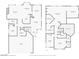 Floorplan featuring the first and second floors at 2021 Summit Pointe Dr, Las Vegas, NV 89117