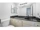Bathroom featuring a black countertop and cabinets at 3141 Pinehurst Dr # C, Las Vegas, NV 89109