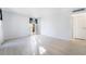 Spacious bedroom with light flooring and neutral walls at 3141 Pinehurst Dr # C, Las Vegas, NV 89109