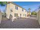Large backyard with rock landscaping, providing a low-maintenance outdoor space at 33 Gentilly Lace Ave, Henderson, NV 89002