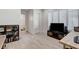 Inviting office area with bright windows and built-in shelving; perfect for working from home at 33 Hassayampa Trl, Henderson, NV 89052