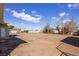 Spacious backyard area ready for landscaping or recreational features at 352 Cox Ave, Overton, NV 89040