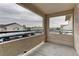 Patio with a view of the parking and apartment buildings at 5161 Lindell Rd # 201, Las Vegas, NV 89118