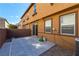 Spacious backyard with a concrete patio area at 6255 W Arby Ave # 183, Las Vegas, NV 89118