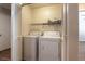 Convenient laundry area with washer and dryer included at 6255 W Arby Ave # 183, Las Vegas, NV 89118
