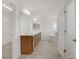 Bright bathroom features double vanity, a soaking tub, and walk-in shower at 7255 Bold Rock Ave, Las Vegas, NV 89113