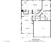 Detailed floor plan of first floor with kitchen, living room, dining room, Gathering room, and garage layout at 7255 Bold Rock Ave, Las Vegas, NV 89113