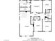 Detailed floor plan of second floor with primary bedroom, sitting area, walk-in closets, and additional bedrooms at 7255 Bold Rock Ave, Las Vegas, NV 89113