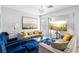 Stylish living room with plush seating, modern decor, and a comfortable atmosphere for relaxation at 7925 Limbwood Ct, Las Vegas, NV 89131