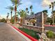 Stone monument marks the entrance to the community and is surrounded by palm trees at 9000 S Las Vegas Blvd # 1187, Las Vegas, NV 89123
