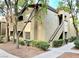 Attractive exterior with stairs, landscaping, and mature shade trees at 9000 S Las Vegas Blvd # 1187, Las Vegas, NV 89123