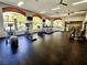 Community fitness center with treadmills, stationary bikes and elliptical machines with large windows and natural light at 9000 S Las Vegas Blvd # 1187, Las Vegas, NV 89123
