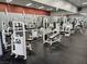 Mirrored wall in the community fitness center provides ample space for weight training equipment at 9000 S Las Vegas Blvd # 1187, Las Vegas, NV 89123