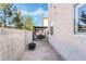 Spacious backyard features a tiled patio with gazebo, ideal for outdoor entertaining and leisure at 10435 Meadow Village St, Las Vegas, NV 89183