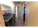Laundry room with modern side-by-side washer and dryer at 1467 Hialeah Dr # D, Las Vegas, NV 89119