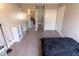 The main bedroom has built in closet organizers as well as an ensuite bathroom at 1467 Hialeah Dr # D, Las Vegas, NV 89119
