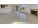Bright living room boasts tile floors, fireplace and lots of room to entertain at 1575 W Warm Springs Rd # 1111, Henderson, NV 89014