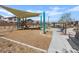 Shaded playground and picnic area with walking paths, providing a Gathering-friendly space for recreation and socializing at 1876 Jamie Brook Pl, North Las Vegas, NV 89084