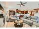 Comfortable living room flows into the kitchen, great for entertaining at 20 High Sierra Dr, Henderson, NV 89074
