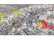 Las Vegas map showing location of property near casinos, T-Mobile Arena, and Raiders Stadium at 205 E Harmon Ave # 707, Las Vegas, NV 89169