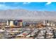 City skyline view of buildings on a sunny day with mountains in the background at 222 Karen Ave # 3908, Las Vegas, NV 89109