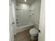 A bathroom with a shower and bathtub at 3104 Naggio Shores Ave, Las Vegas, NV 89141
