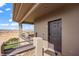 Private balcony features views of the desert, golf course, and mountains at 405 Paradise Pkwy # 170, Mesquite, NV 89027