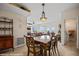 Open concept dining room showcases elegant furnishings with easy access to living areas at 405 Paradise Pkwy # 170, Mesquite, NV 89027