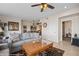 Comfortable living room with neutral tones and an open floor plan at 405 Paradise Pkwy # 170, Mesquite, NV 89027