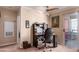 Cozy office space with natural light, desk area, and access to a patio at 8600 W Charleston Blvd # 2190, Las Vegas, NV 89117