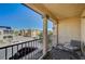Balcony with seating, columns, and neighborhood views at 971 Sable Chase Pl, Henderson, NV 89011