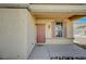 Inviting front entrance features a charming door and a window with decorative shutters at 971 Sable Chase Pl, Henderson, NV 89011