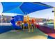 Have fun in the sun at the colorful community playground with sun shade at 971 Sable Chase Pl, Henderson, NV 89011